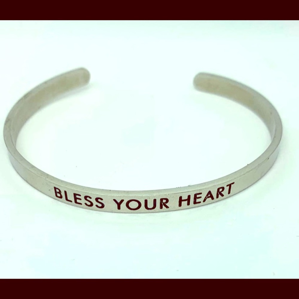 Bless Your Heart Cuff Bracelet